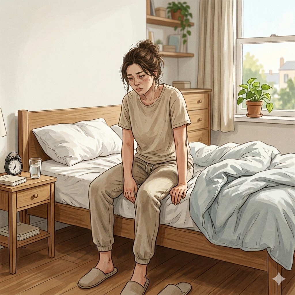 寝た気がしない①
