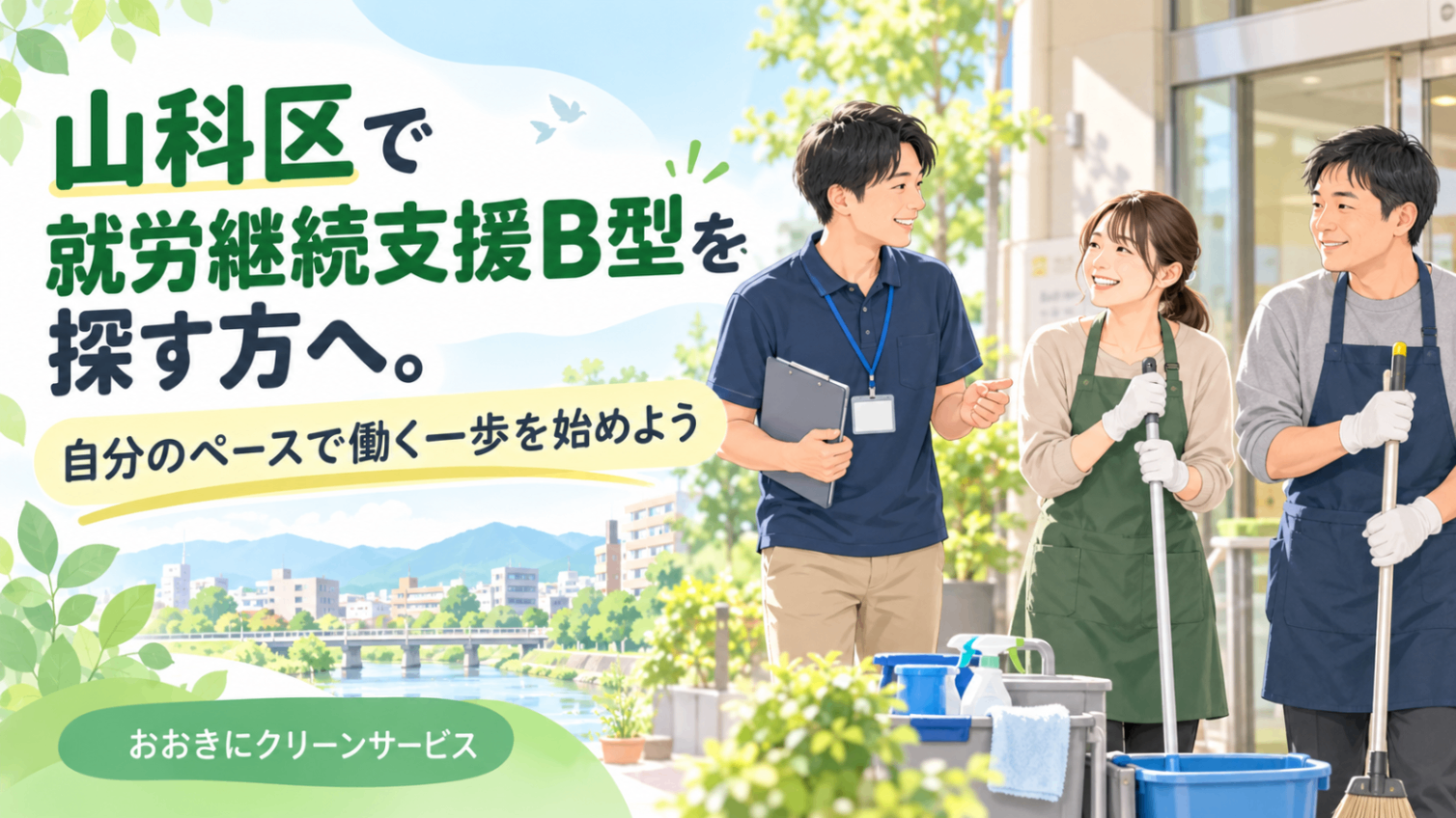 【News】山科区で就労継続支援B型を探す方へ。 自分のペースで働く一歩を始めよう
