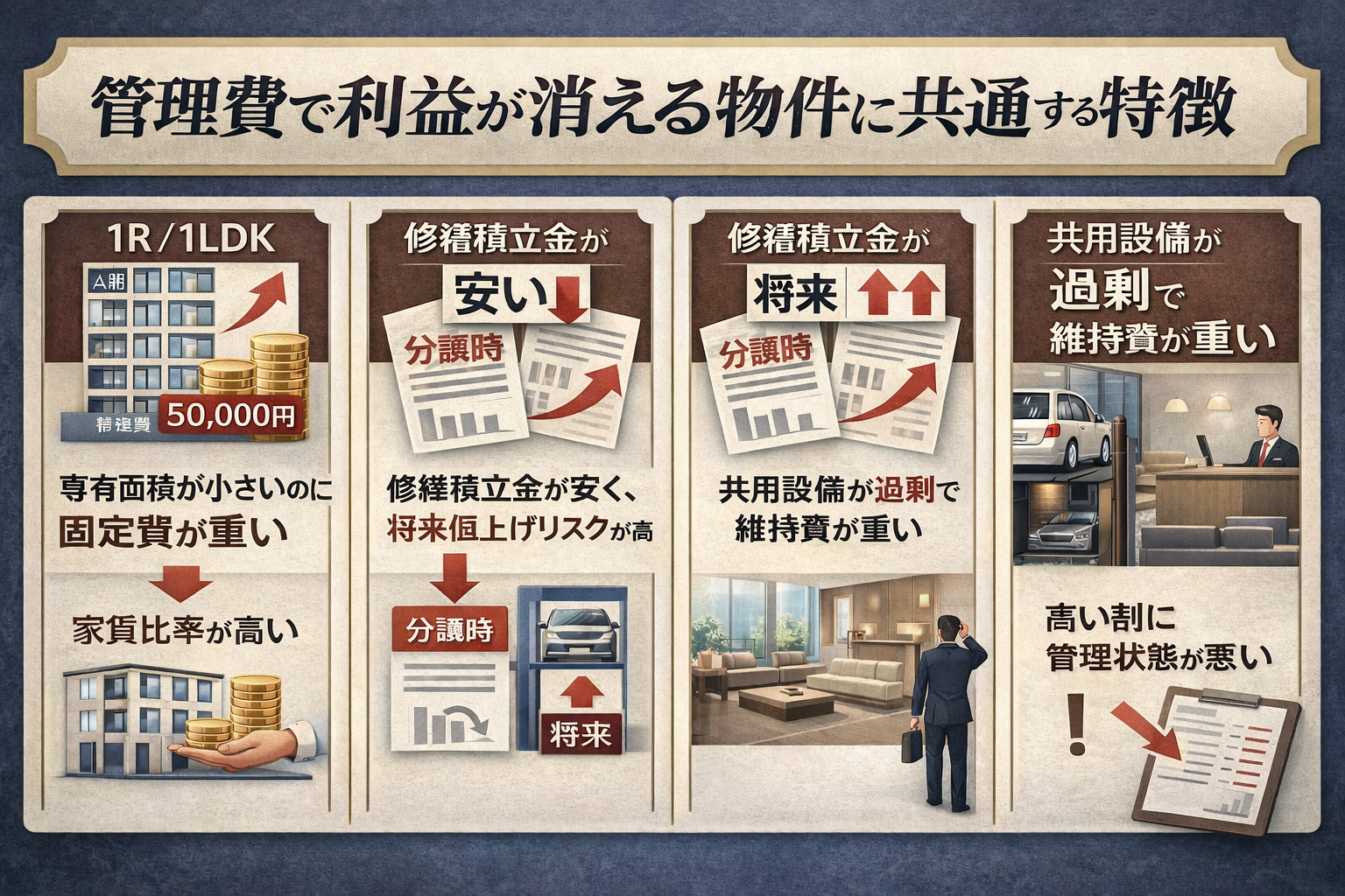 管理費で利益が消える物件の特徴.png