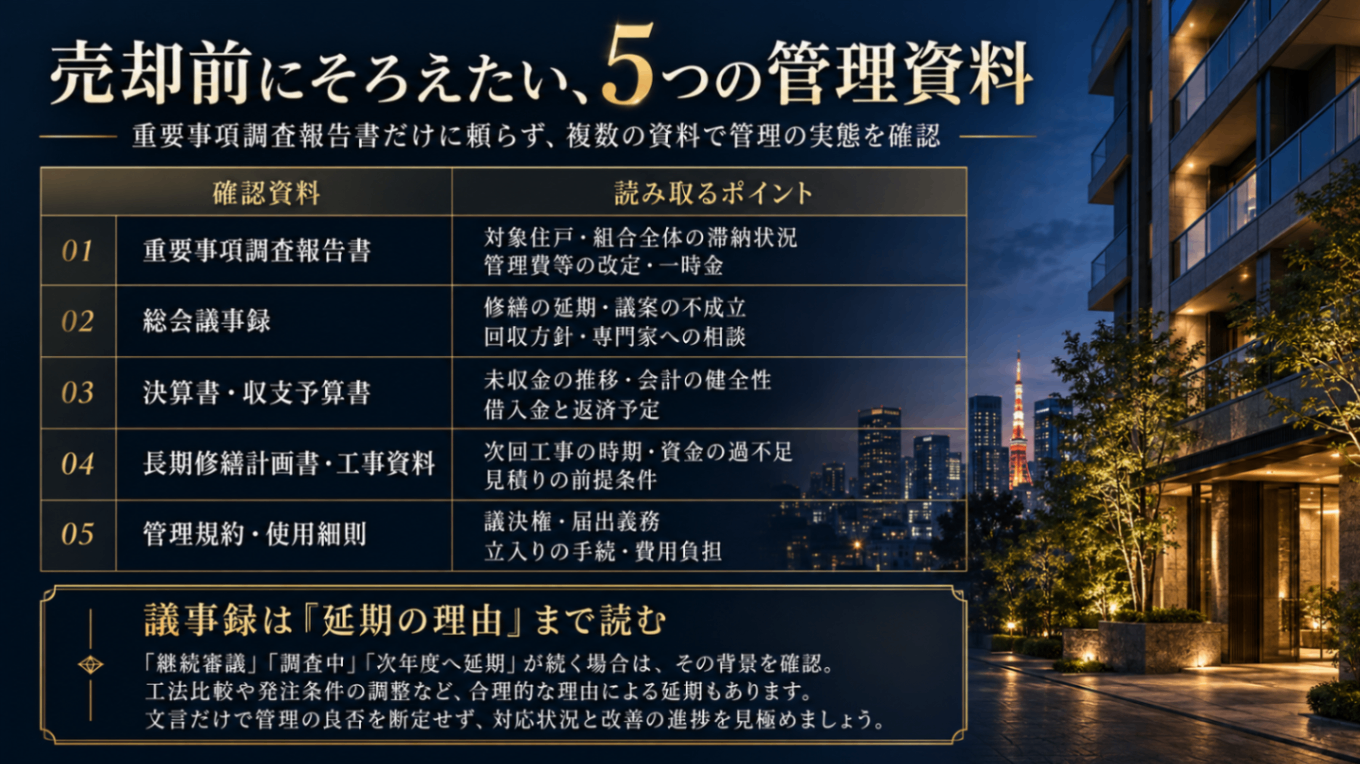 売却前にそろえる5つの管理資料.png