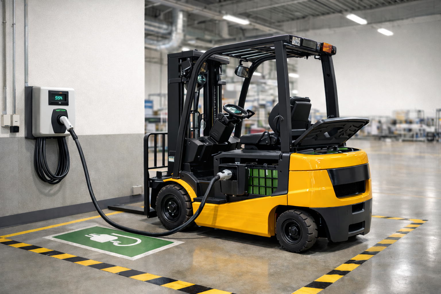 【News】バッテリーフォークリフトの寿命を延ばす正しい充電管理方法