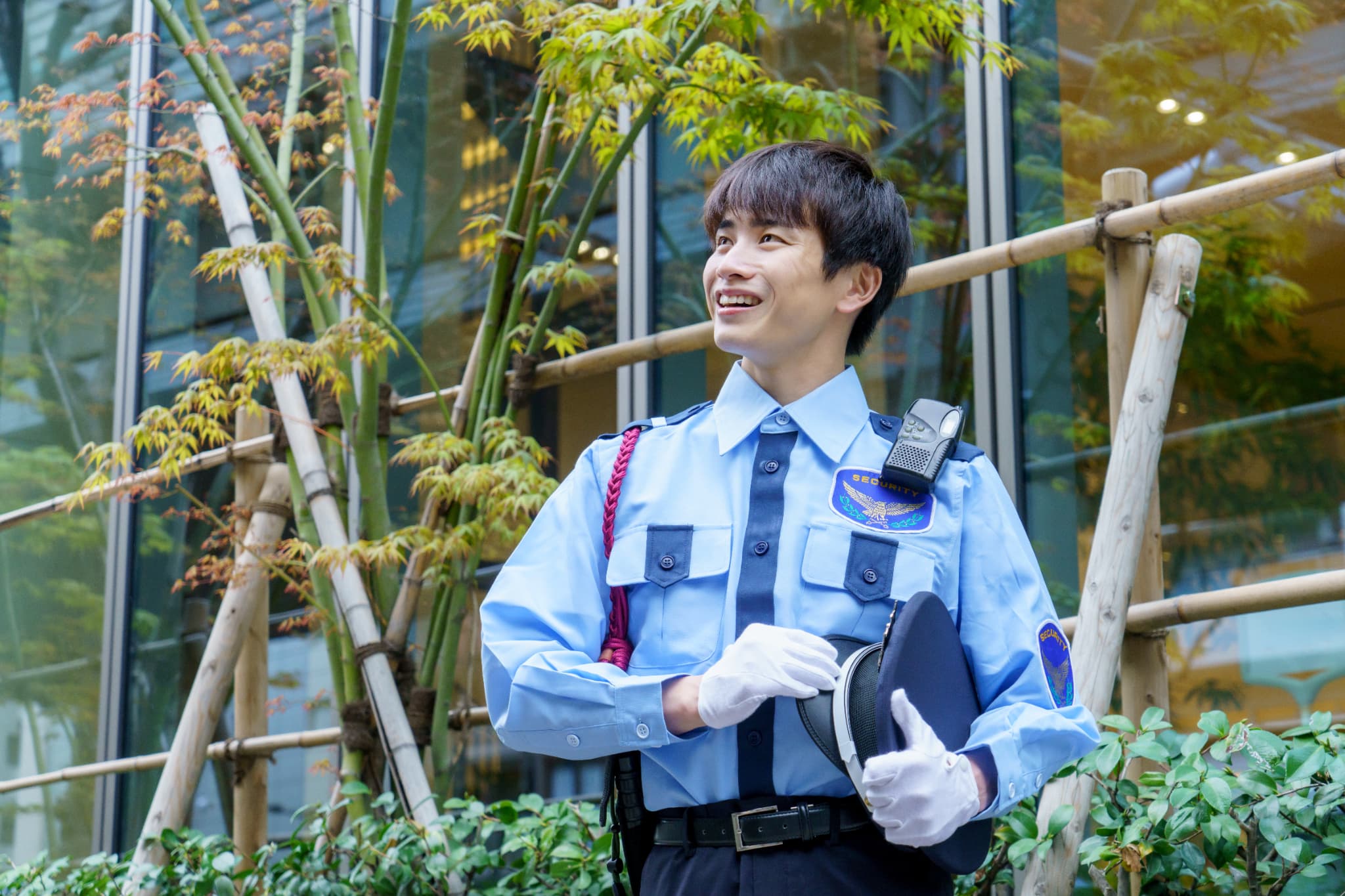 警備スタッフ×正社員